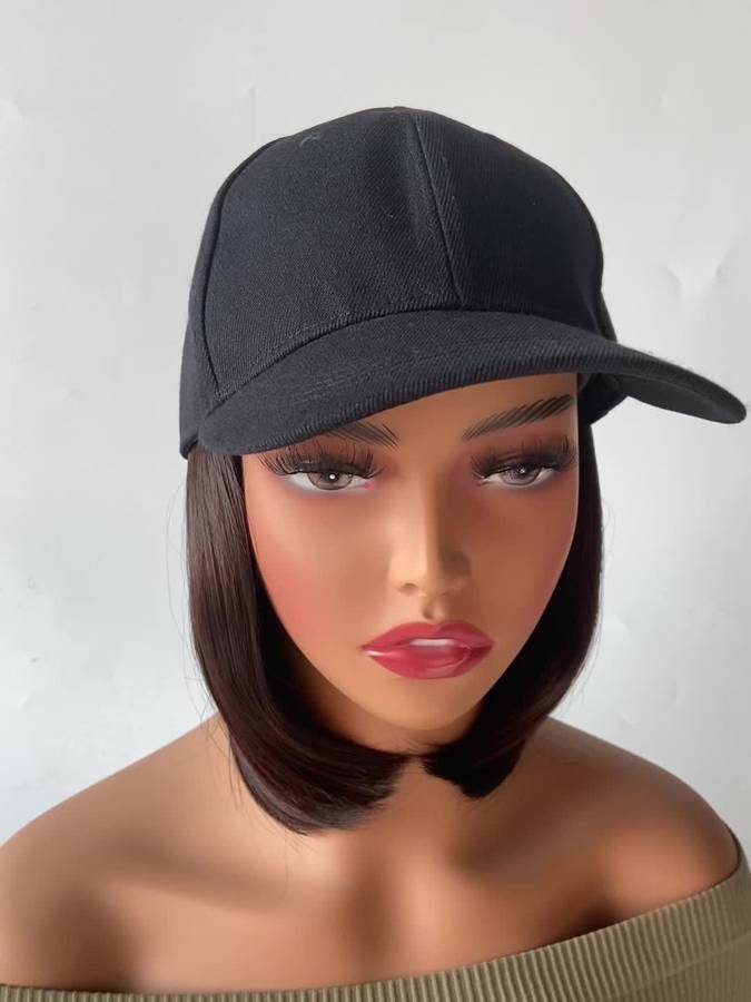 1Pc Light Brown 30.48cm Fashion Design Wig