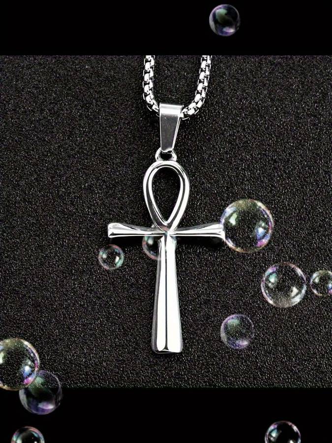 1 Piece Silvery Jesus Theme Pendant