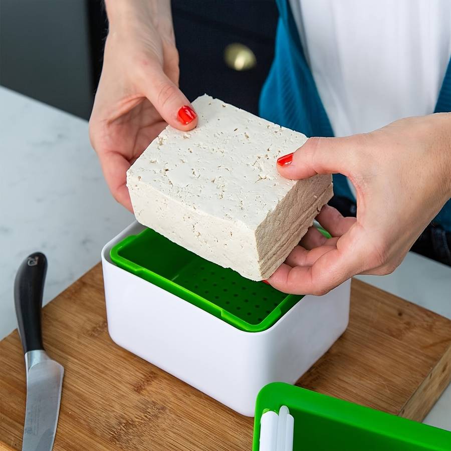 1pc Tofu Press Tofu Mold Tofu Box Tofu Drainer And Strainer Kitchen Tools