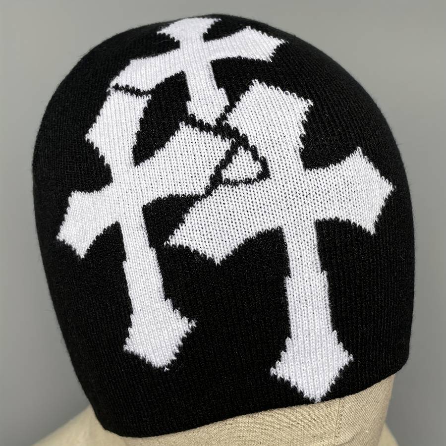 1pc Fashionable Casual Warm Knitted Hat Suitable For Outdoor Cycling Camping Travel