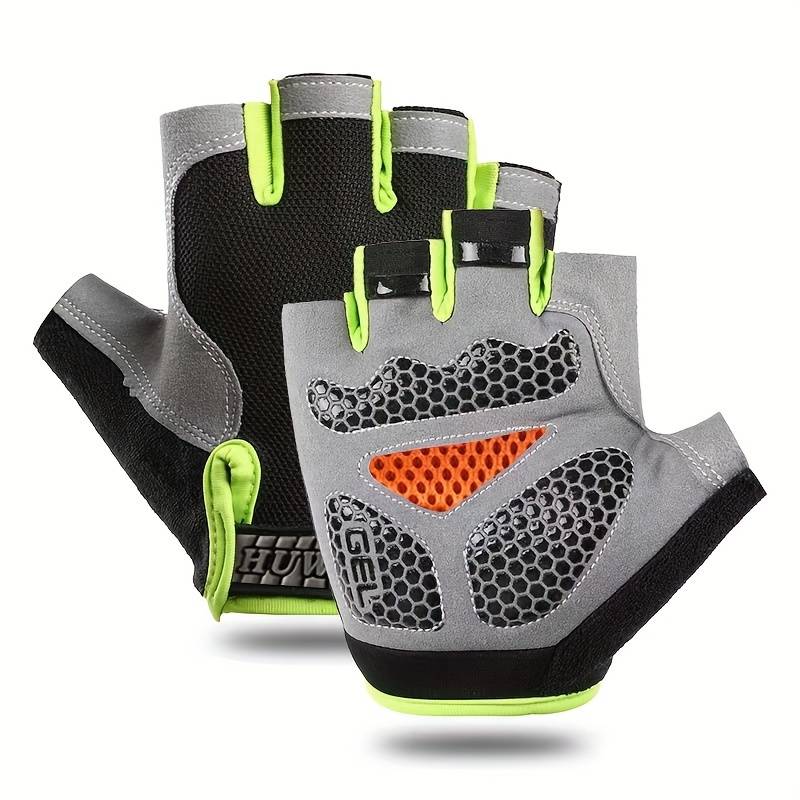 1 Pair Pink Size M Outdoor Sports Gloves