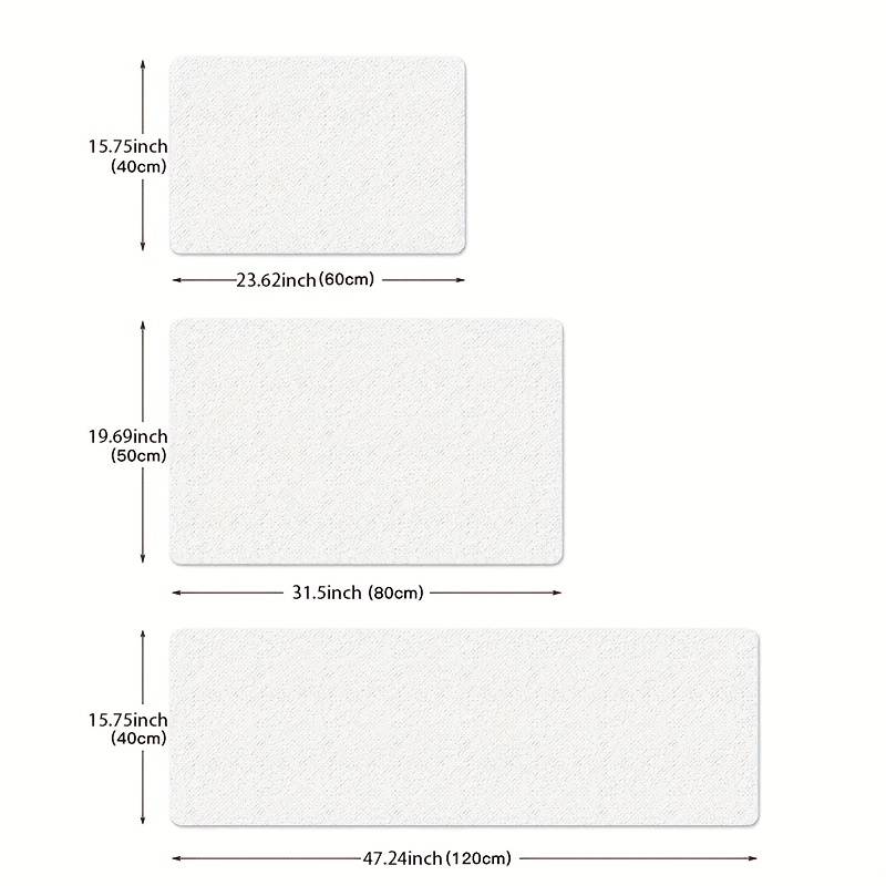 1Pc 40.01x59.99cm Floor Mat