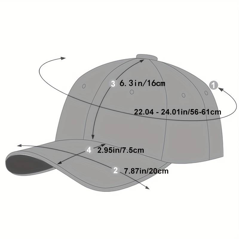 1pc Graffiti Baseball Cap Women's Adjustable Cap Hat Unisex Distressed Baseball Cap Ponytail Hat Em