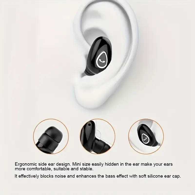 Wireless In-Ear Invisible Earbuds