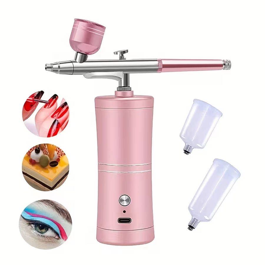 Portable Airbrush Kit with 0.3mm Tip