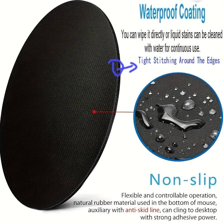 1pc Cute Succulent Plants Round Mouse Pad Cool Design For Women And Man Round Mousep