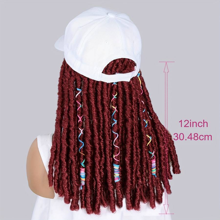 1Pc Yellow 30.48cm Fashion Design Wig