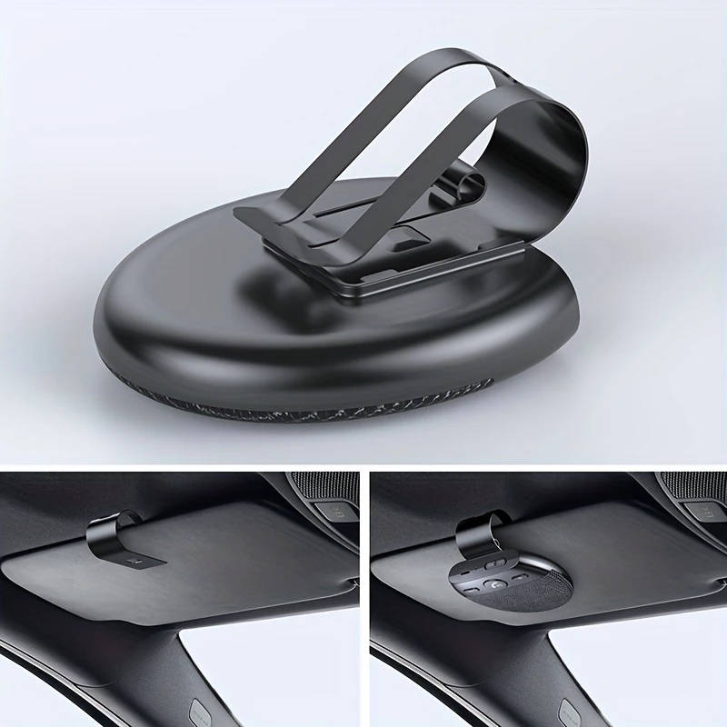 1Pc Wireless Vehicle Car V5.0 Speakers Handsfree Car Kit Hands Free Speakerphone Hands Free Sun Viso
