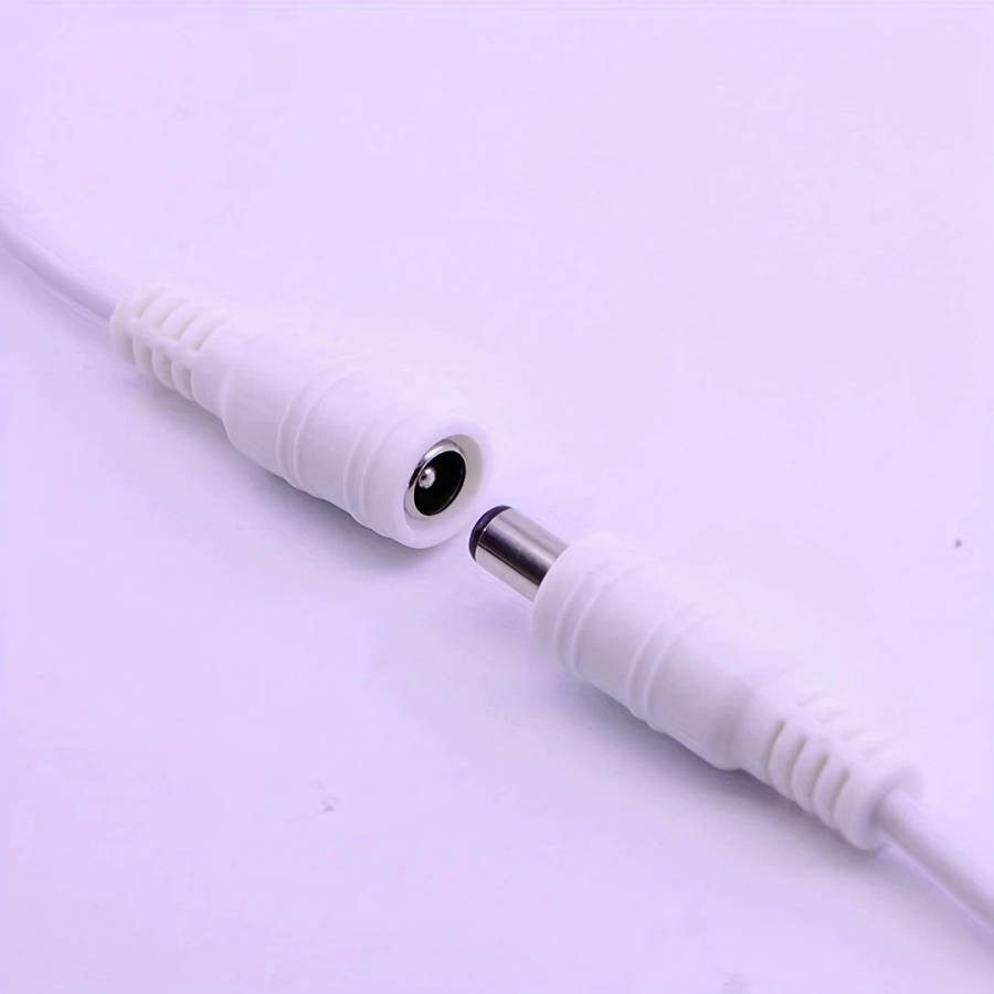 1pc 500cm CCTV 5.5x2.1mm Connector DC Power Extension Cord Extended Power Cable