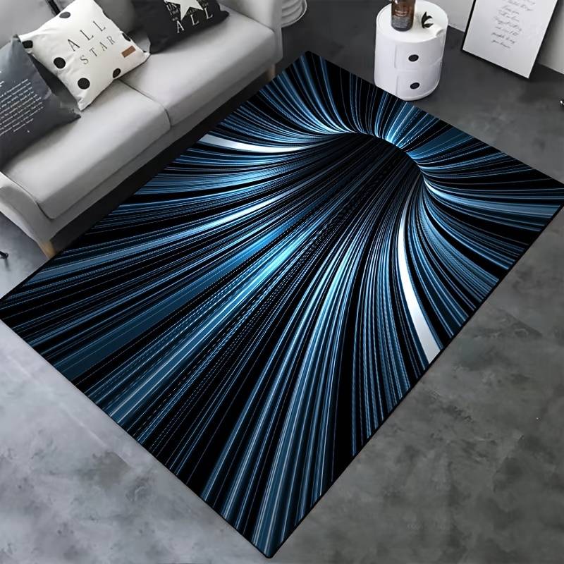 1Pc 50x80cm Spiral Floor Mat