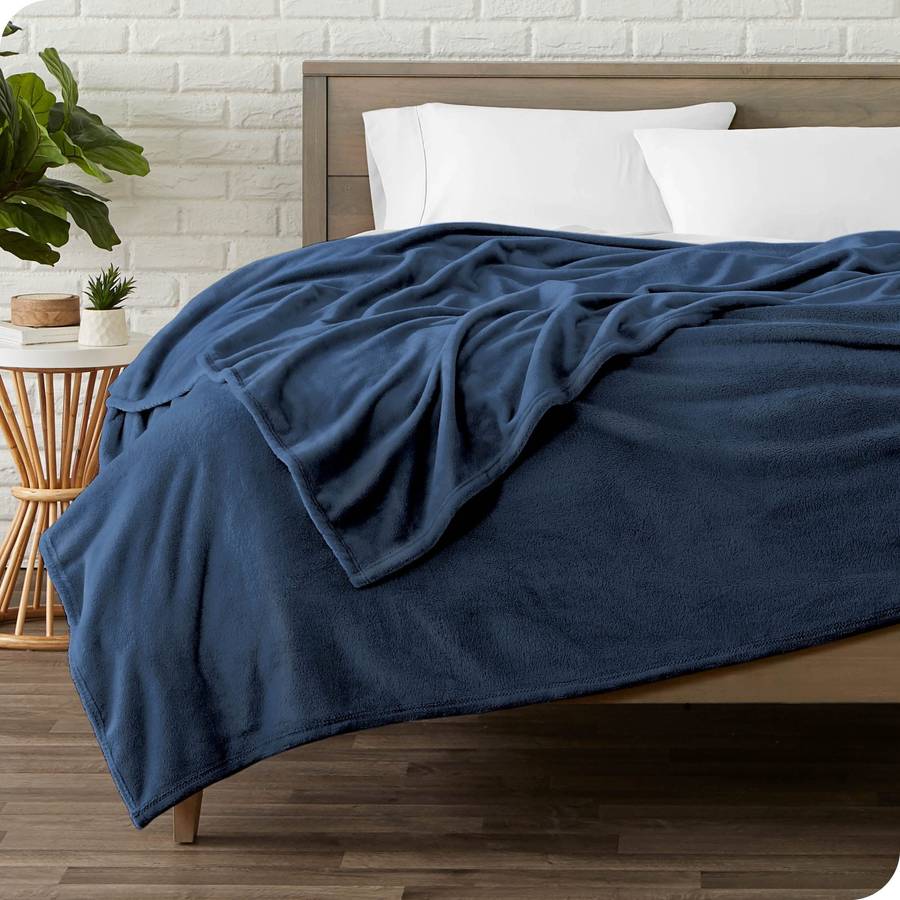 1ps Blanket Color Dark Brown size 200x230cm