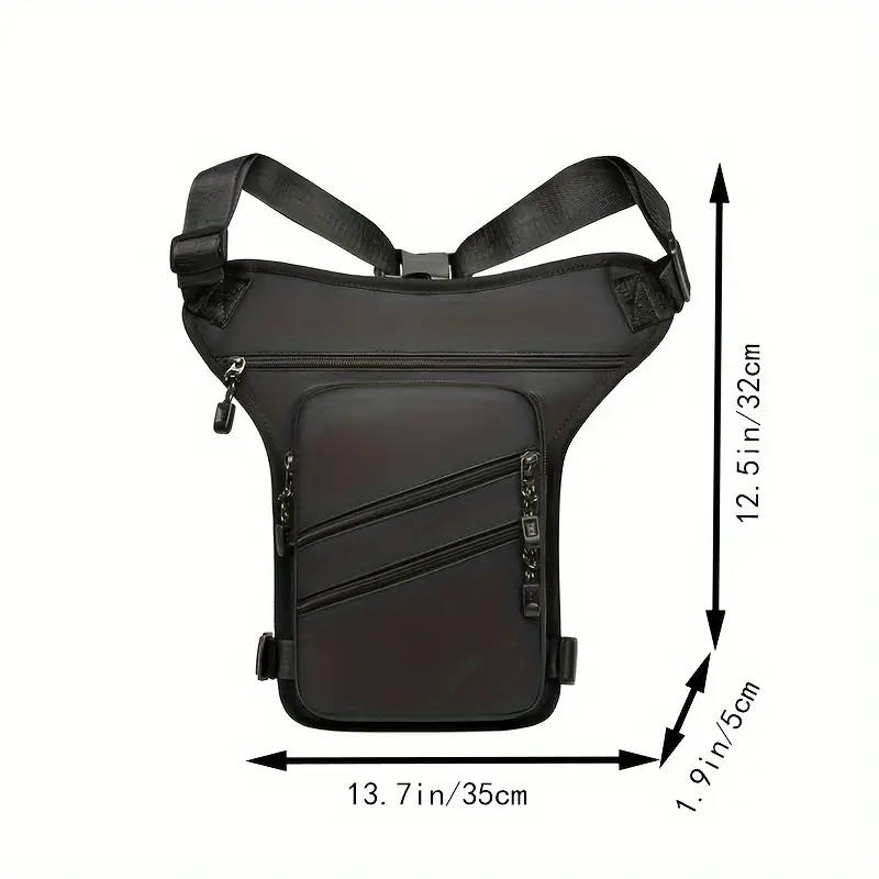 1pc Nylon High Quality Cool Fanny Pack Multi-Functional Storage Bag Multi-Purpose Riding Bag Outdoor