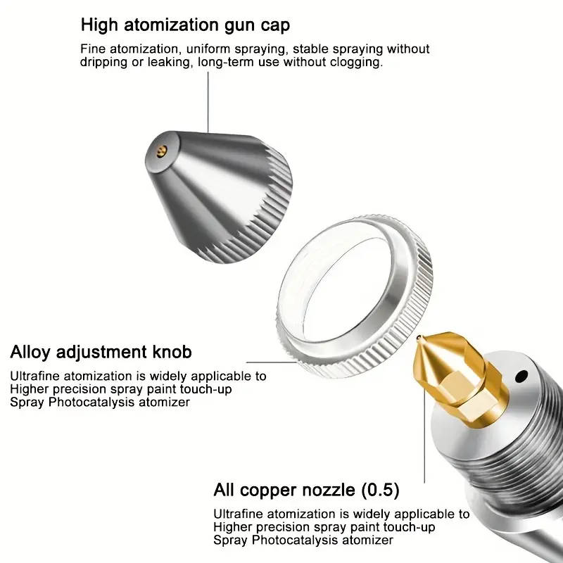 K3 Paint Spray Gun Small Repair Spray Gun Car Small Area Touch-up Furniture Repair Painting Painting