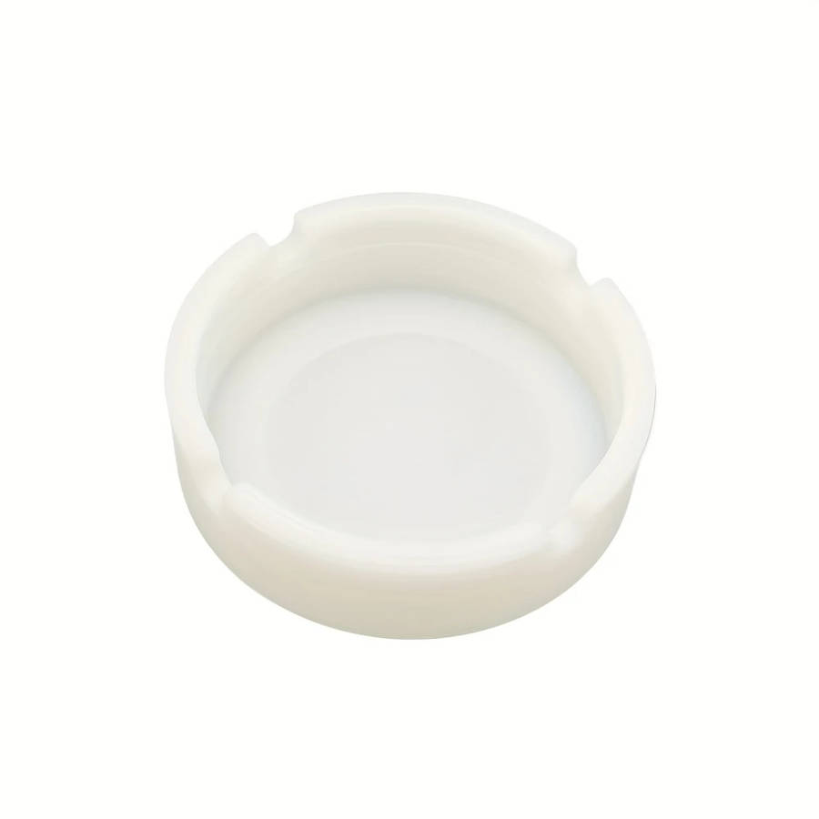1pc Luminous Silicone Ashtray Resists Temperatures Premium Silicone Rubber Soft Portable Round Desig
