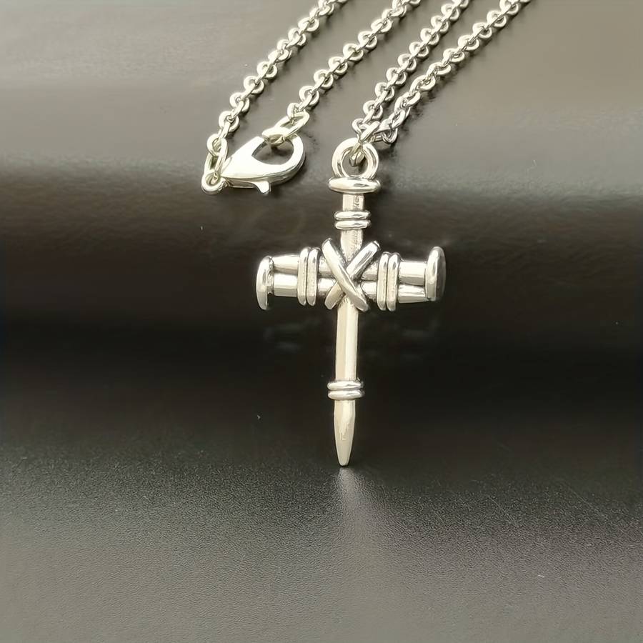 1 Piece A 210d Jesus Theme Pendant