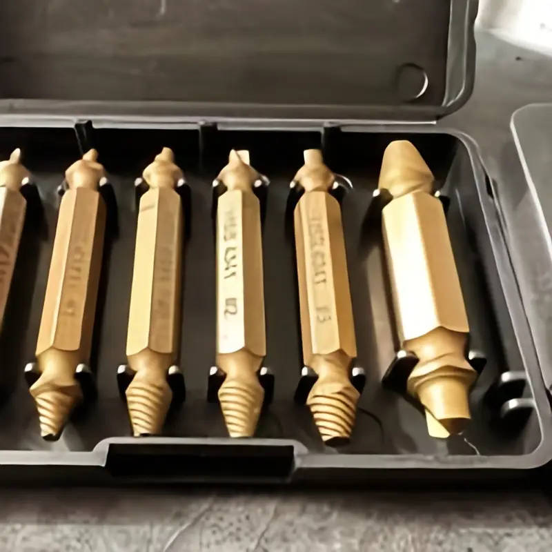 6-Piece Broken Screw Extractor Bit Set