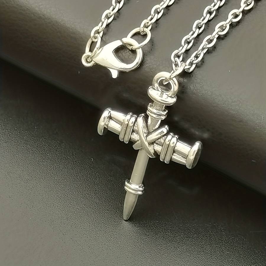 1 Piece A 210d Jesus Theme Pendant