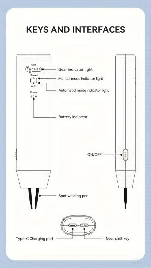 1pc battery           11       and     battery   for 18650 battery       iron     details 13
