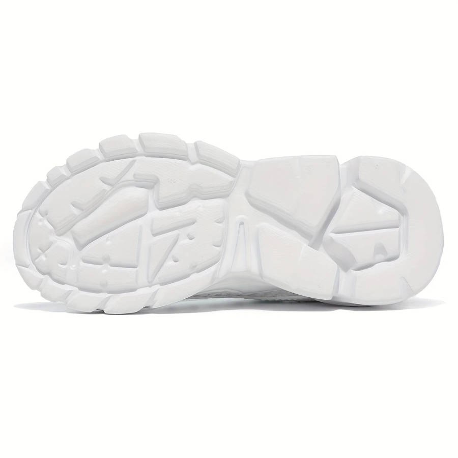 Men's Lace-up Sneakers - White