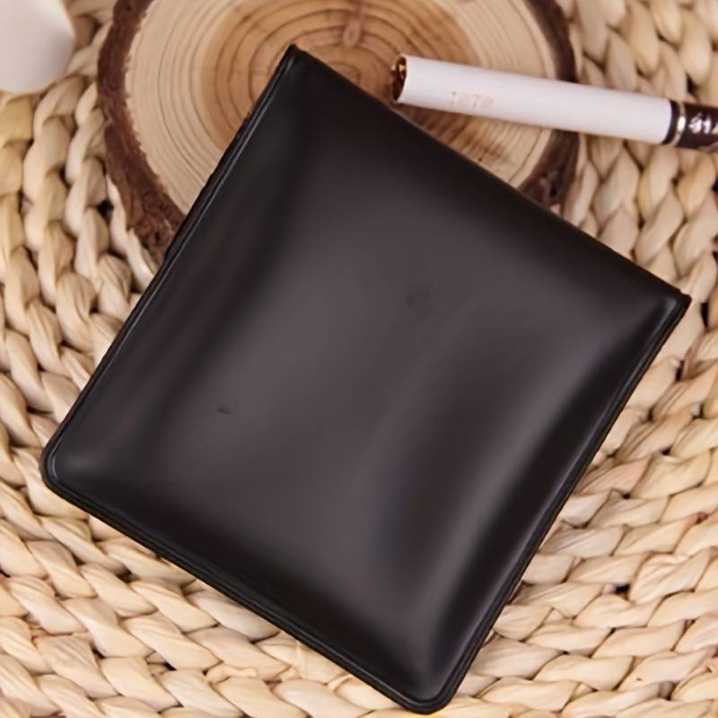 1pc Portable Ash Bag Portable Pocket Ashtray Outdoor Smoking Tray