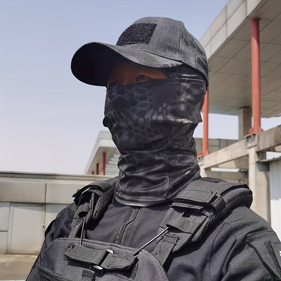 Camouflage Tactical Baseball Cap and Beret Set