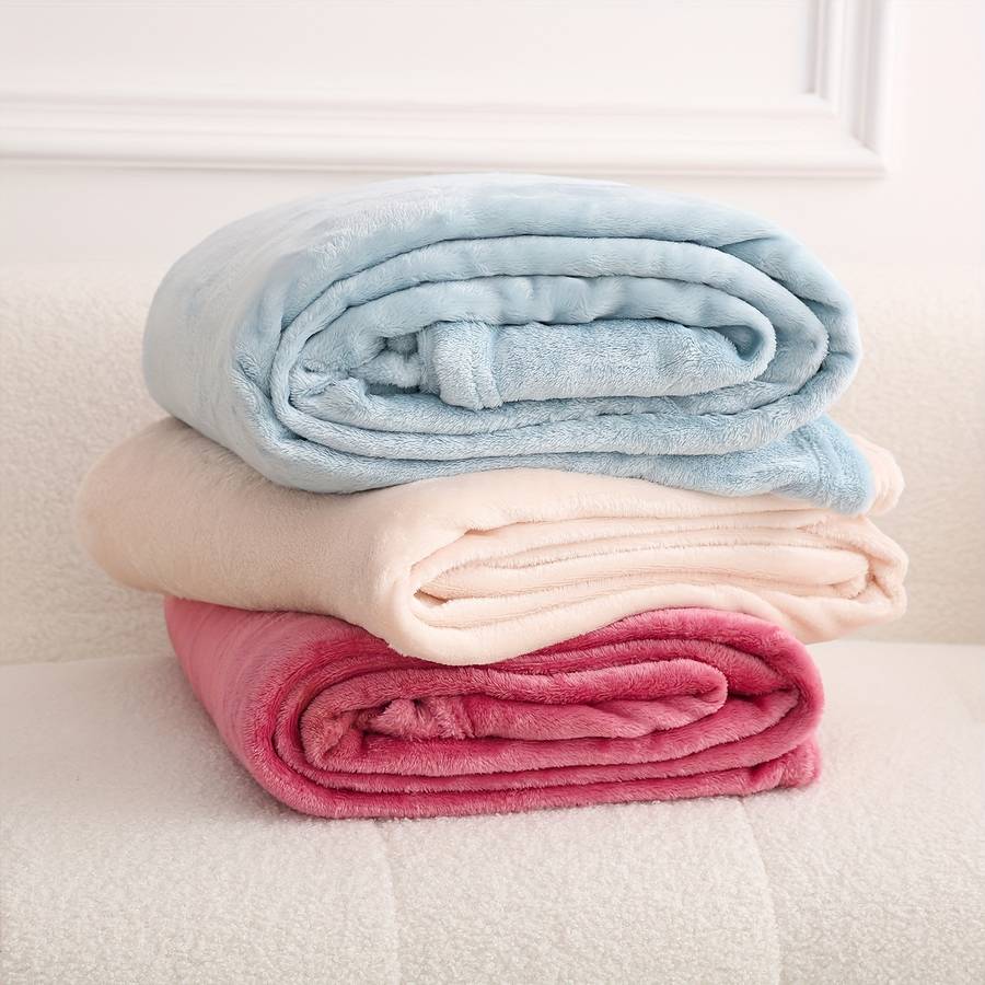1ps Blanket Color Royal Blue size 100x150cm