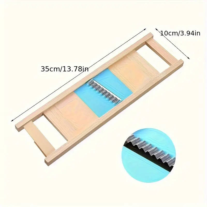 1pc French Fries Slicer Wavy French Fry Cutter And Grater Corrugated Cutter Wave Knife