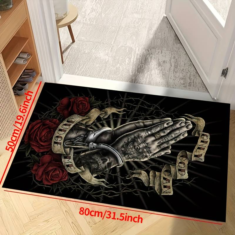 1Pc 38.1x58.42cm Floor Mat