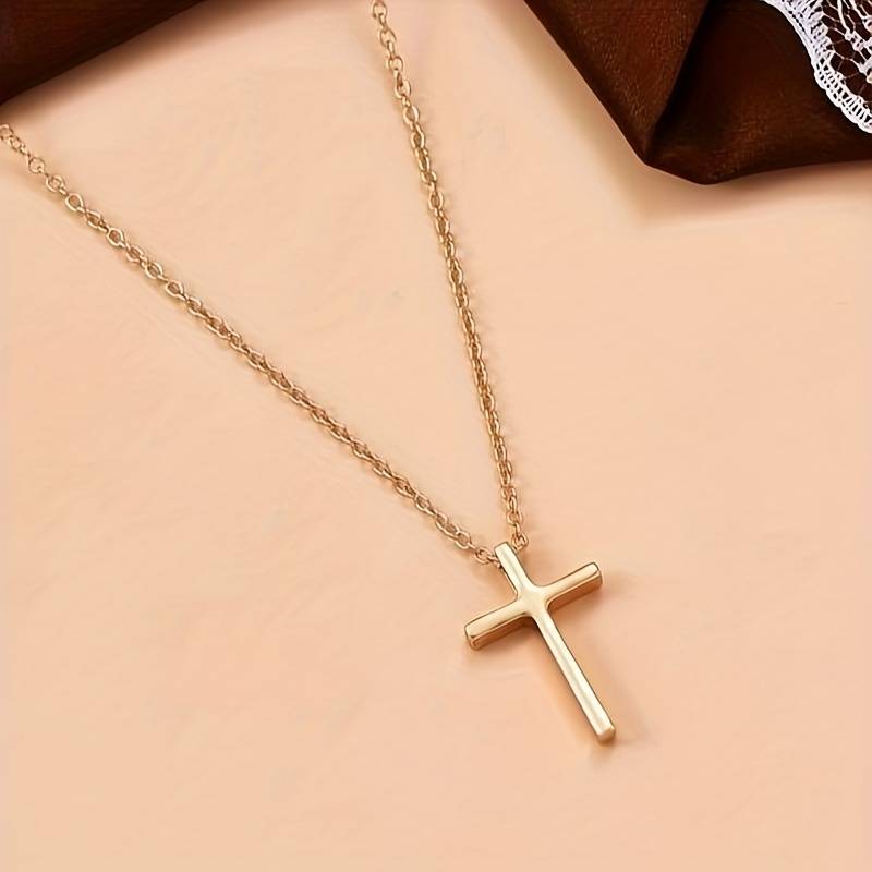 1 Piece Golden Jesus Theme Pendant
