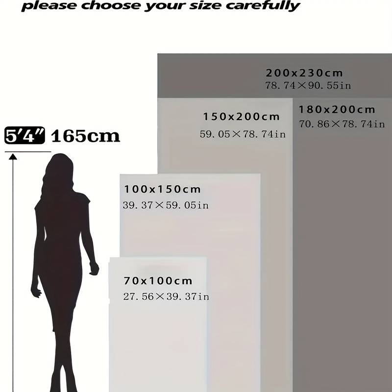 1ps Blanket Color Light Grey size 150x200CM