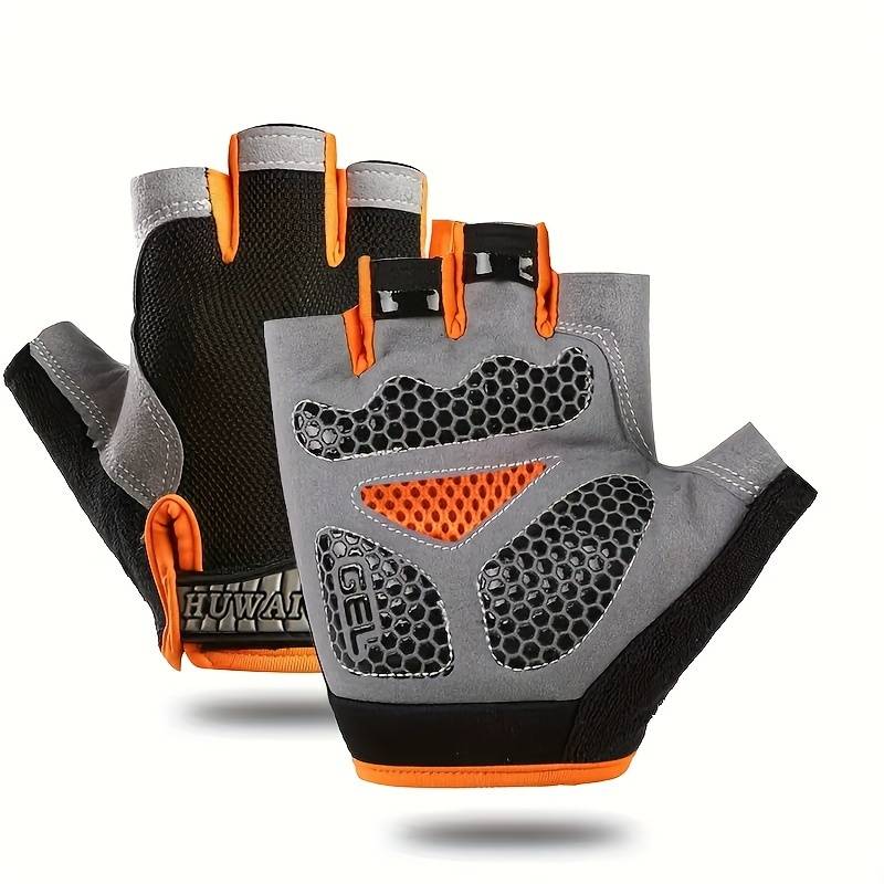 1 Pair Pink Size M Outdoor Sports Gloves