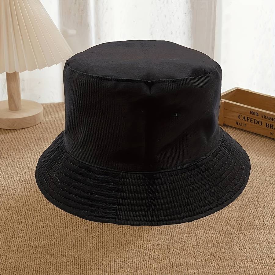 Mushroom Print Bucket Hat Lightweight Breathable Polyester Fisherman Cap