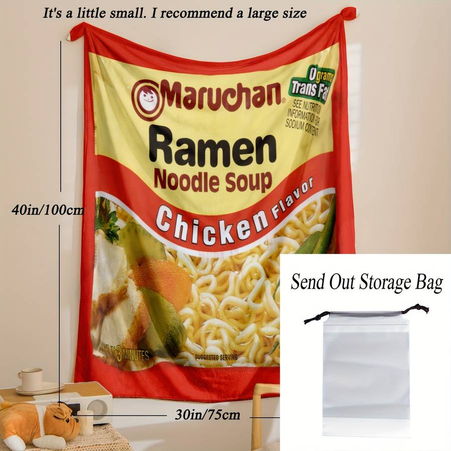 1ps Blanket Size 50Inx60In 130Cmx150Cm Ad'dFree Storage Bag