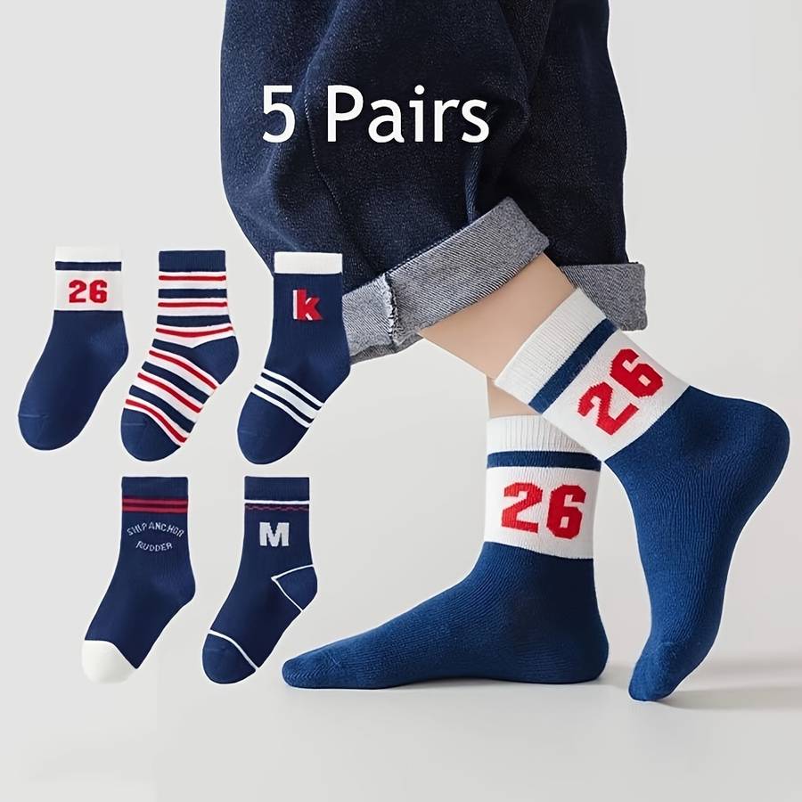 1Pairs Sock Cys1 A44 Size L 6 8Years