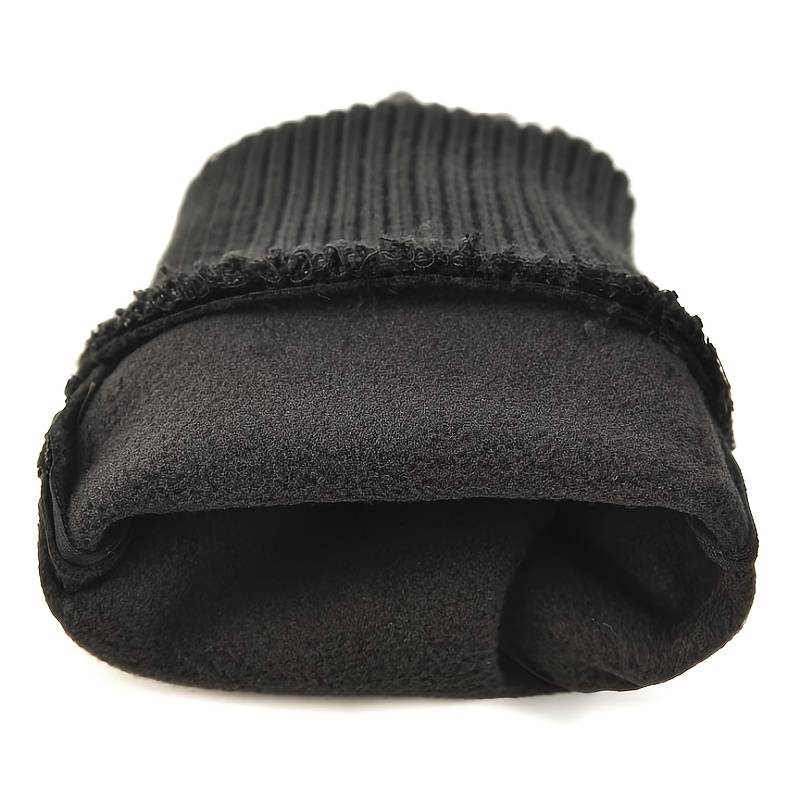 1 Pair Navy Blue Warm Gloves