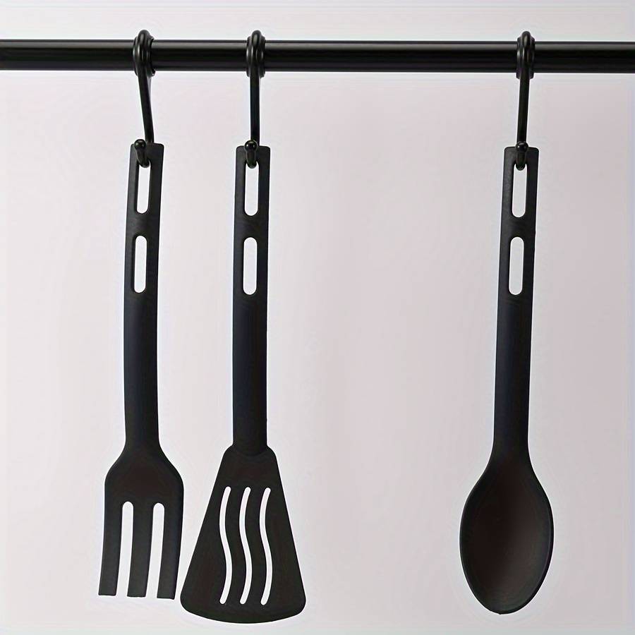 3pcs set Integrated Nylon Kitchenware Three Piece Set Kitchen Cooking Non Stick Pot Spatula