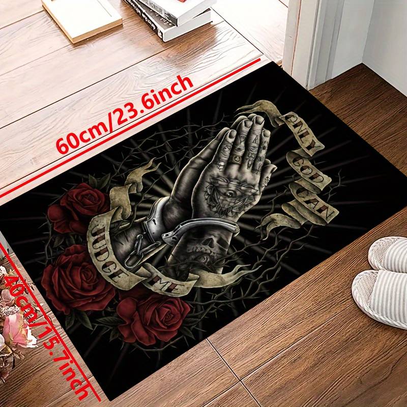1Pc 38.1x58.42cm Floor Mat