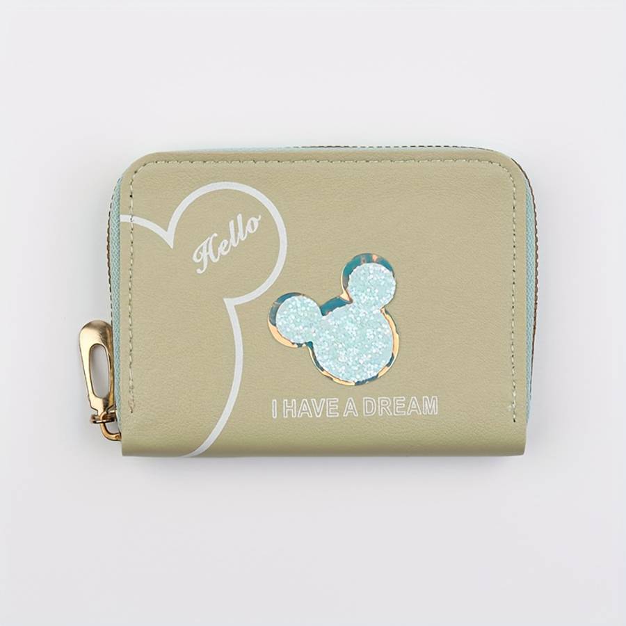 A Cute Zipper Wallet