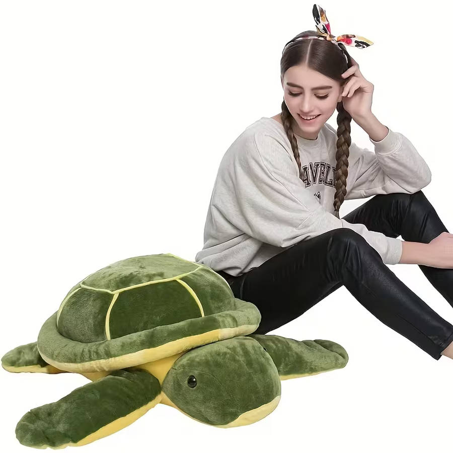 1pc Big Eyes Cute Turtle Plush Toy 50cm