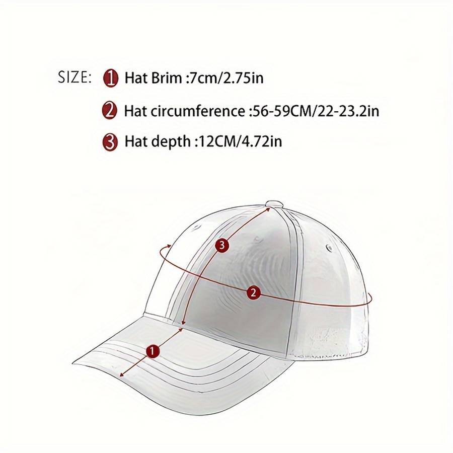 Unisex Washable Baseball Cap with Adjustable Strap BOOS Company Printed Blue Denim Design