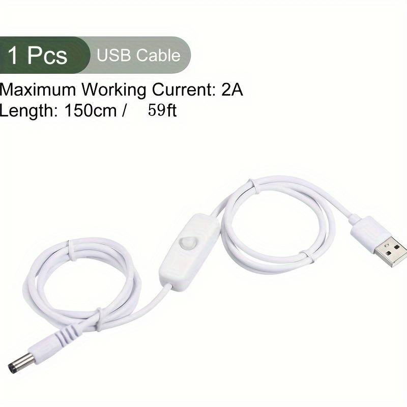 1 x White Usb Cable