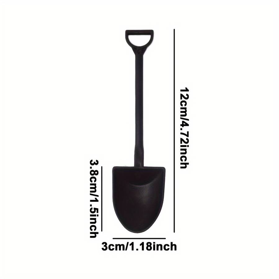 50pcs Plastic Disposable Mini Ice Cream Dessert Scoop Pudding Yogurt Scoop Spoon Shovels Suit