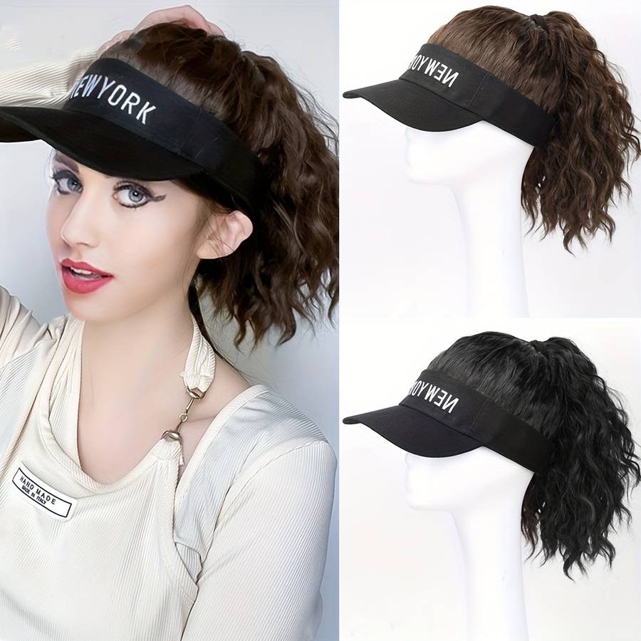 1Pc Dark Brown 30.48cm Fashion Design Wig