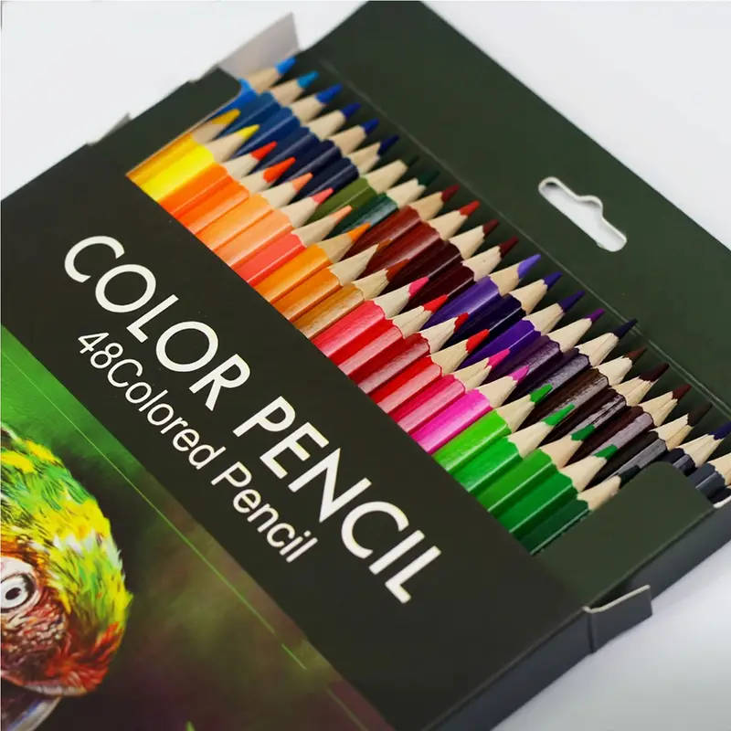 48pcs Colored Pencils Set for Adults Coloring Books with Sketchbook Professional Vibrant Artists