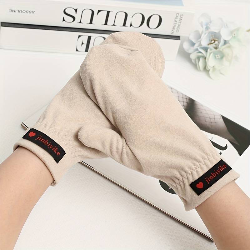 1 Pair Dark Gray Warm Gloves