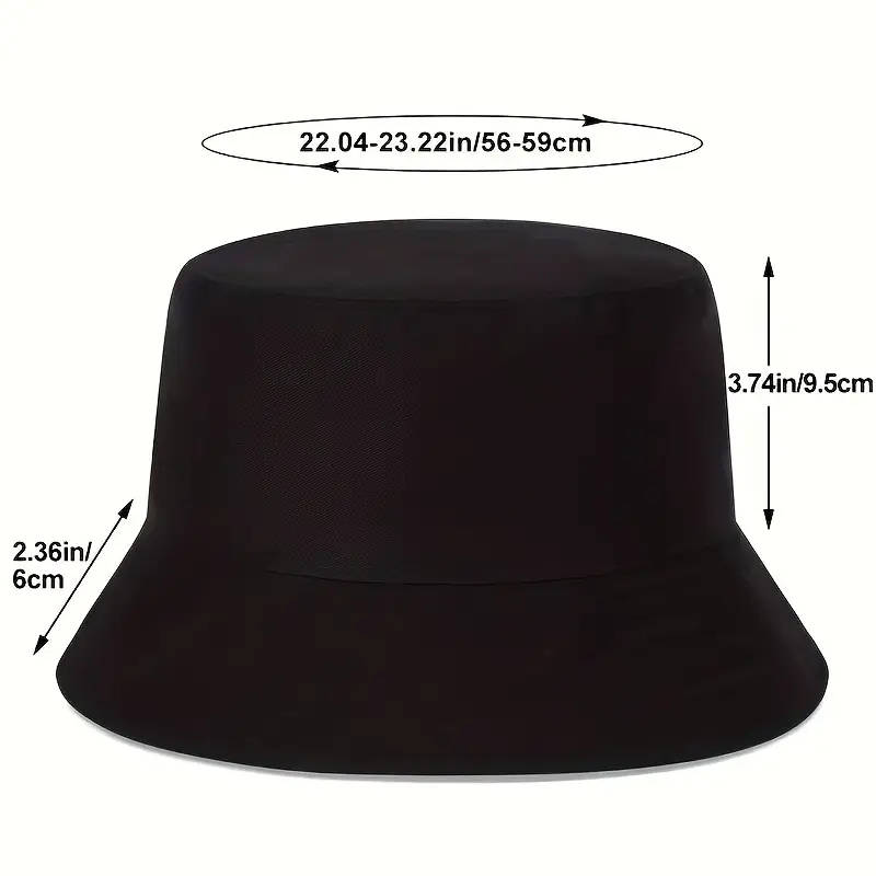 Trendy Lightweight Bucket Hat Printed Fisherman Hat For Women and Men