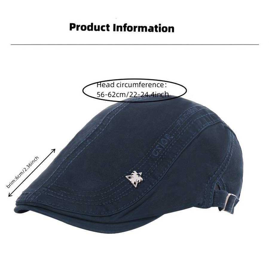 Men's Cabbie Hat Newsboy Cap