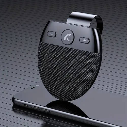 1Pc Wireless Vehicle Car V5.0 Speakers Handsfree Car Kit Hands Free Speakerphone Hands Free Sun Viso