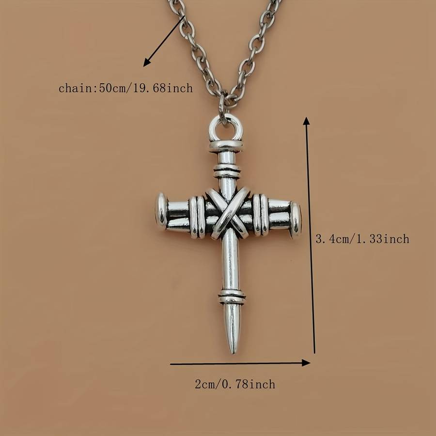 1 Piece A 210d Jesus Theme Pendant