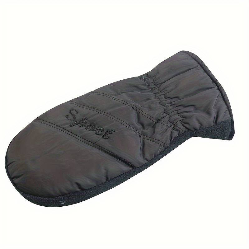 1 Pair Black Warm Gloves